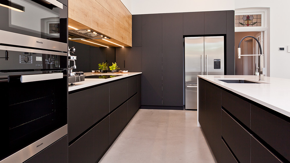 luxury kitchen renovation for a perth heritage home - featuring custom cabinetry and natural wood details
